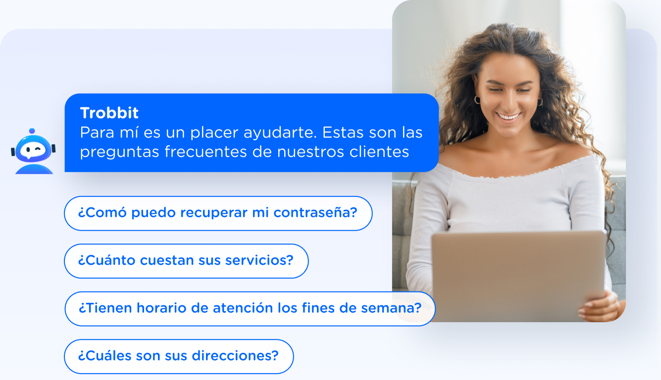 Servicio atención al cliente para tu página web